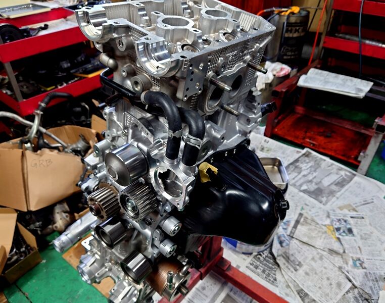 GRB EJ207 タペット調整 : Blackline Drag Racing