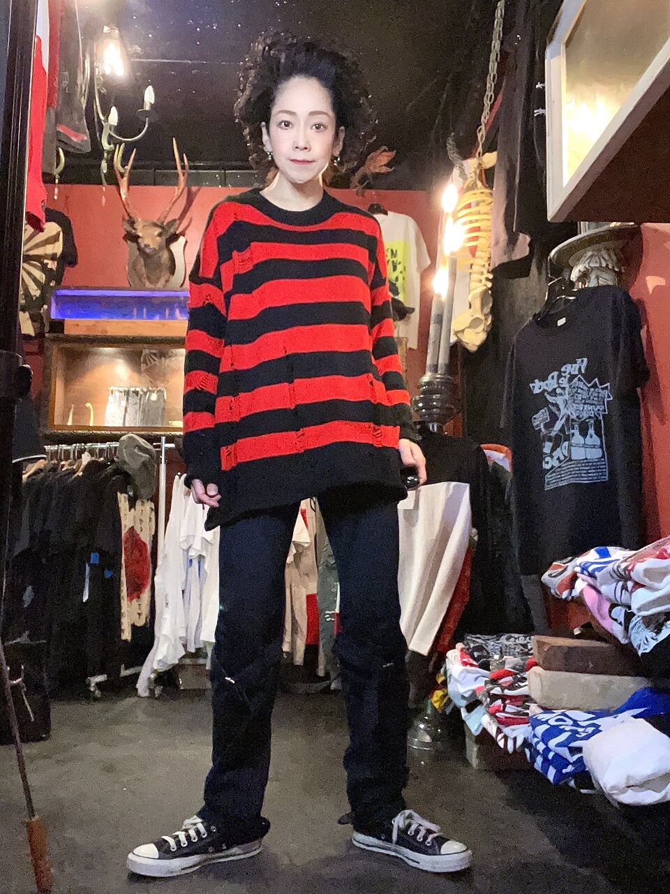 11月10日木曜日 パンクなニット発売中！ : Blackmail岡山市表町2－6