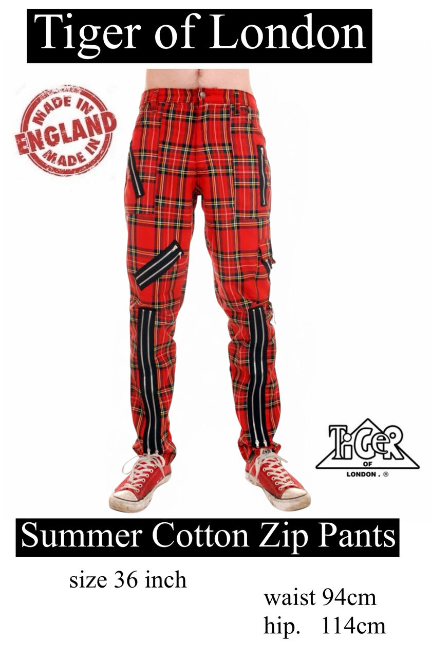 【新品未使用】Tiger of London ￼コットンジップパンツ28 新品未使用】Tiger of London ￼コットンジップパンツ28 - メルカリ