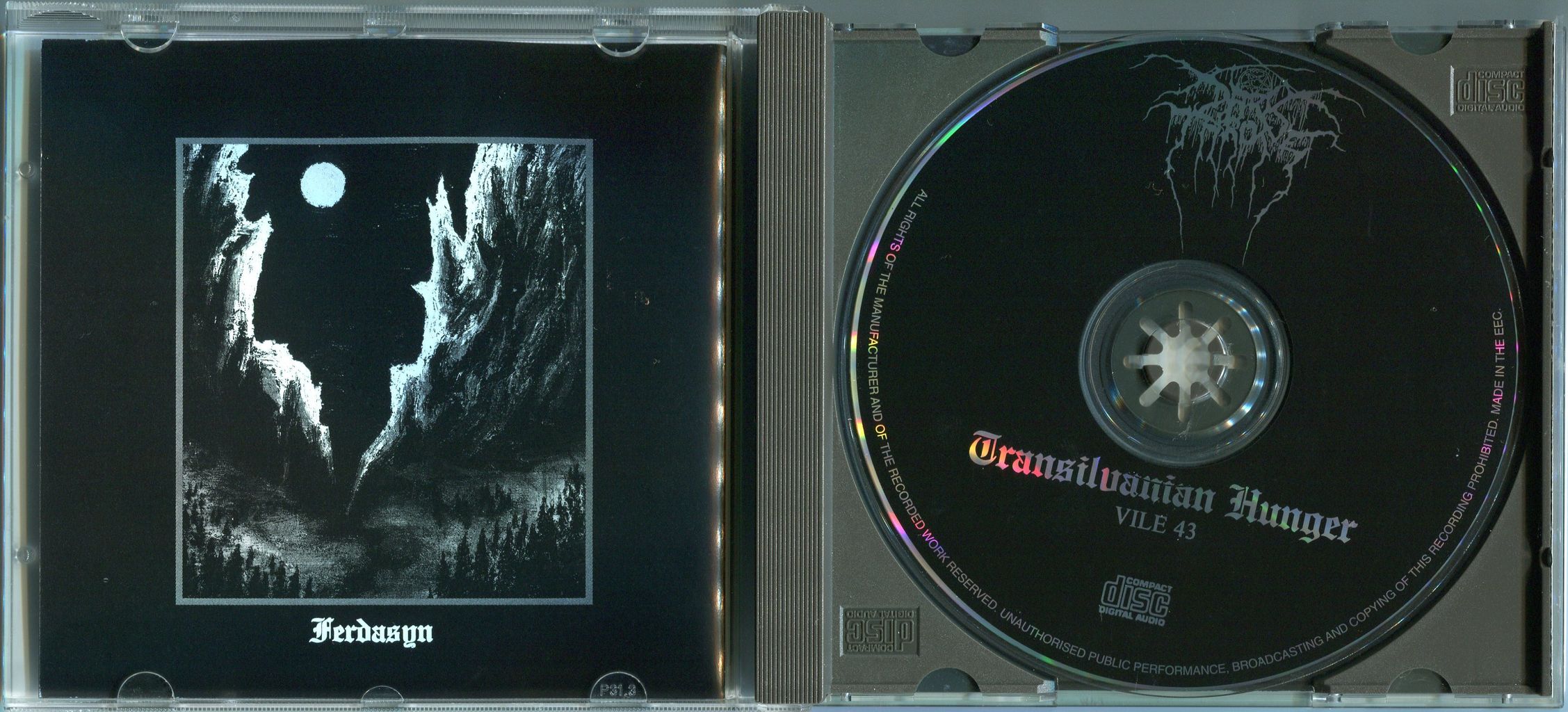 DARKTHRONE/TRANSILVANIAN HUNGER(1ST PRESS) : BLACK & DEATH METAL 