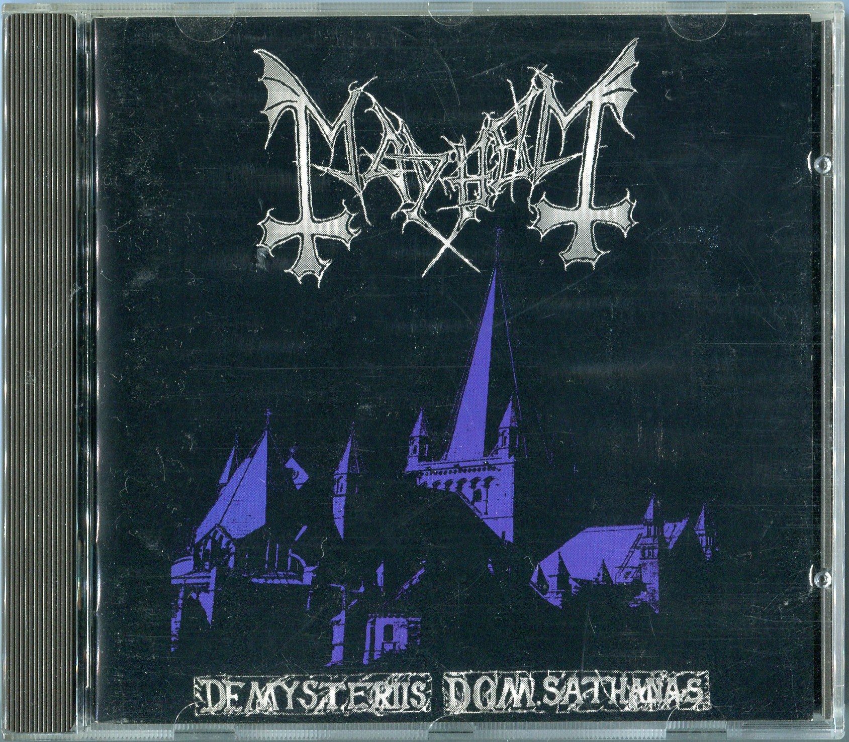 MAYHEM/DE MYSTERIIS DOM SATHANAS(WITH SPV BARCODE AND LYRICS 