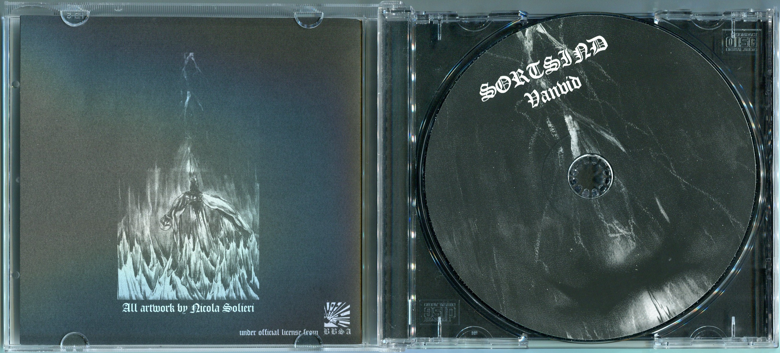 SORTSIND/VANVID : BLACK & DEATH METAL MANIACS
