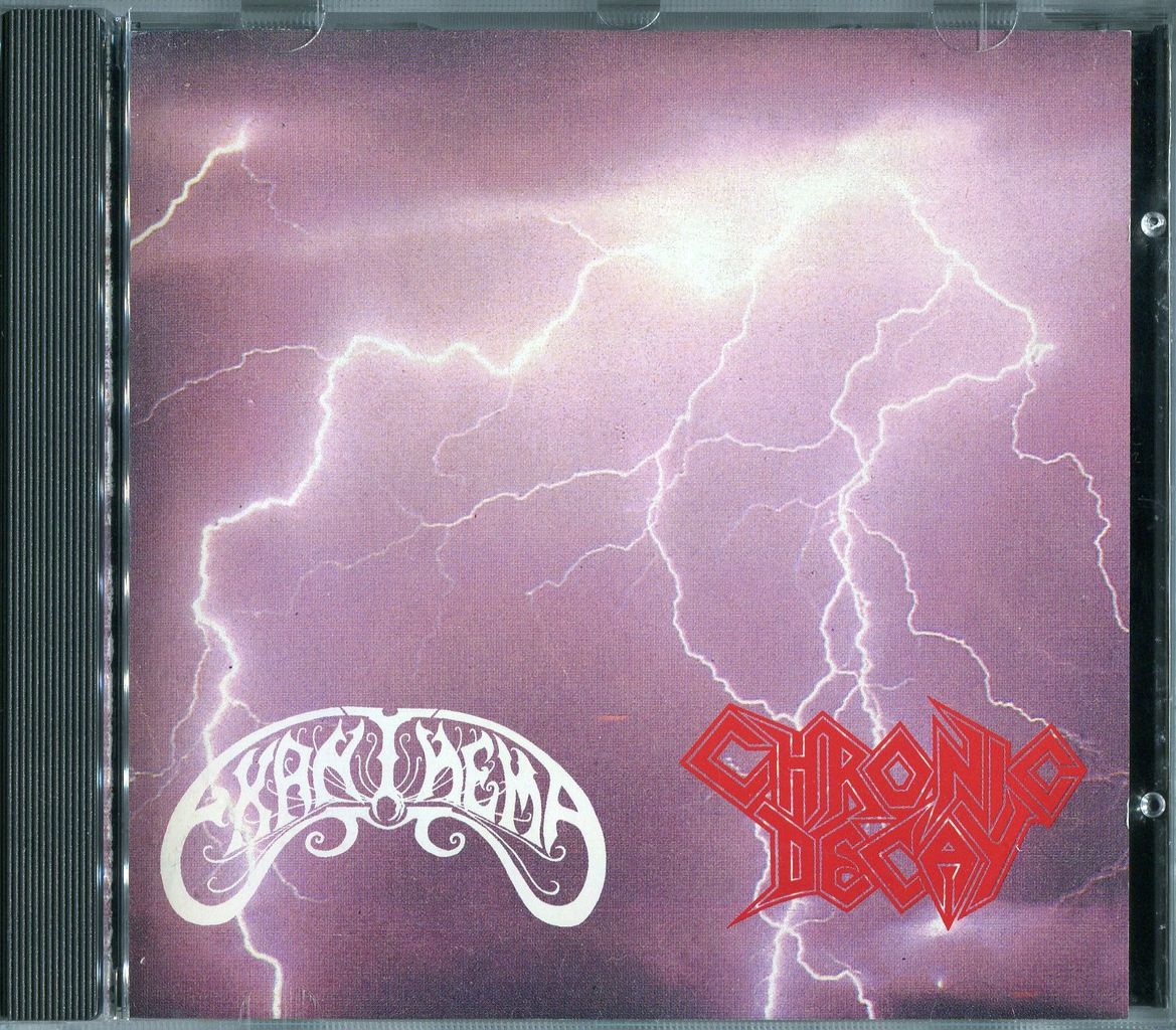 CHRONIC DECAY-EXANTHEMA/SPLIT(LIMITED TO 500 COPIES) : BLACK