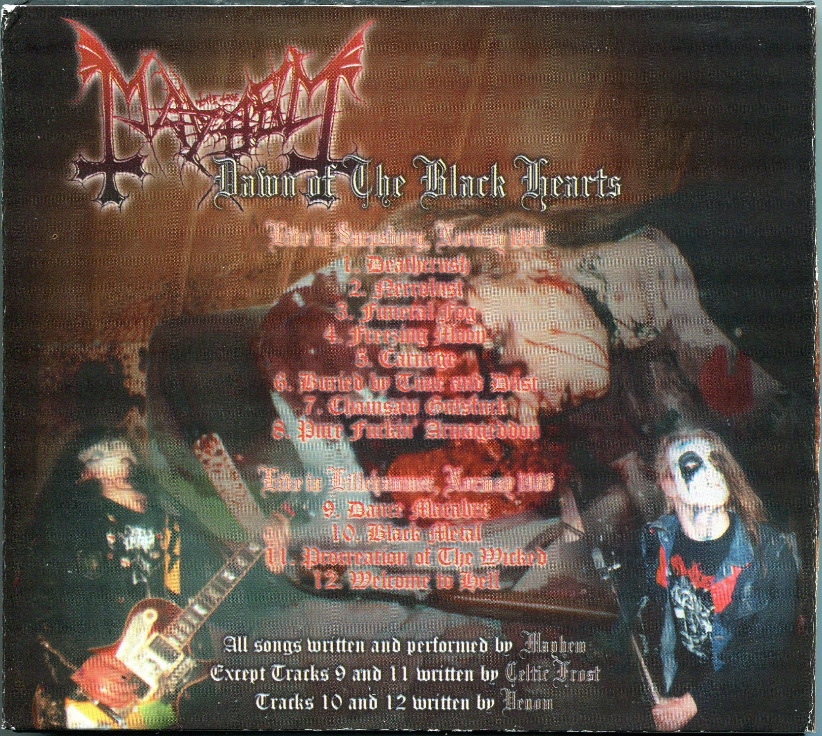 Black - Mayhem Dawn Hearts Of The BLACK ブラックメタル メイヘム