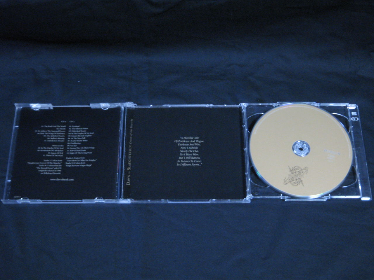DAWN/SLAUGHTERSUN-CROWN OF THE TRIARCHY(2CD/COMPILATION) : BLACK