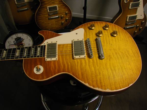 軽量 ギブソン Gibson レスポール Lespaul 1959 ヒスコレ Ultraaged 11年 Gibson レアギターのオークション レスポール中古品 軽量 ギブソン Gibson レスポール Lespaul 1959 ヒスコレ Ultraaged 11年 Gibson レアギターのオークション レスポール中古品