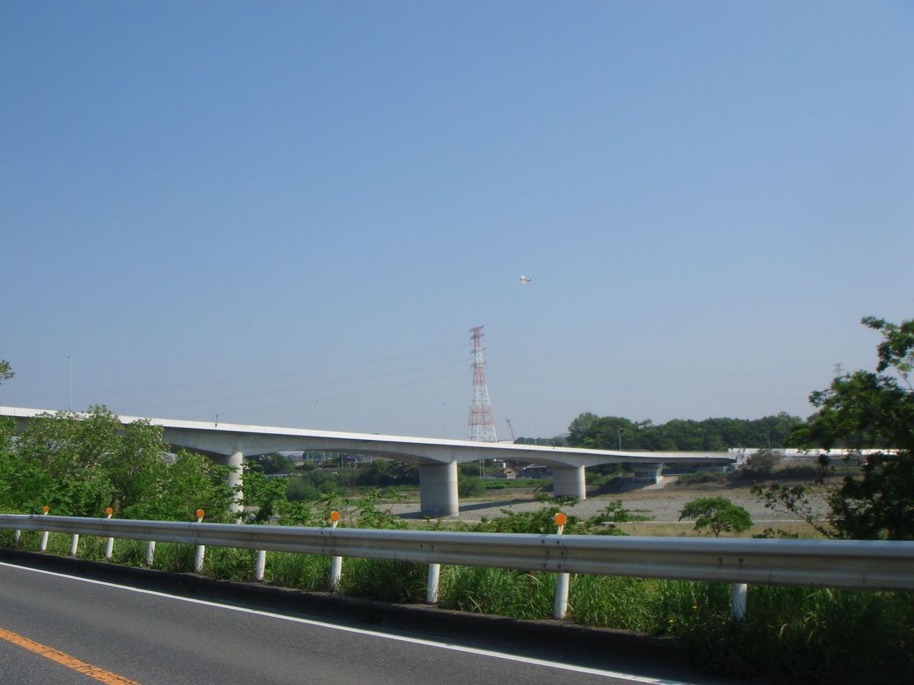 相模川 新昭和橋 三井大橋 足跡 相模川 新昭和橋 三井大橋 足跡