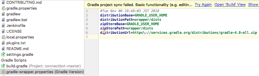 gradle sync failed: the specified gradle distribution... Gradle sync failed: Could not GET gradle-3.2.1.pom - Windows 2000 Blog