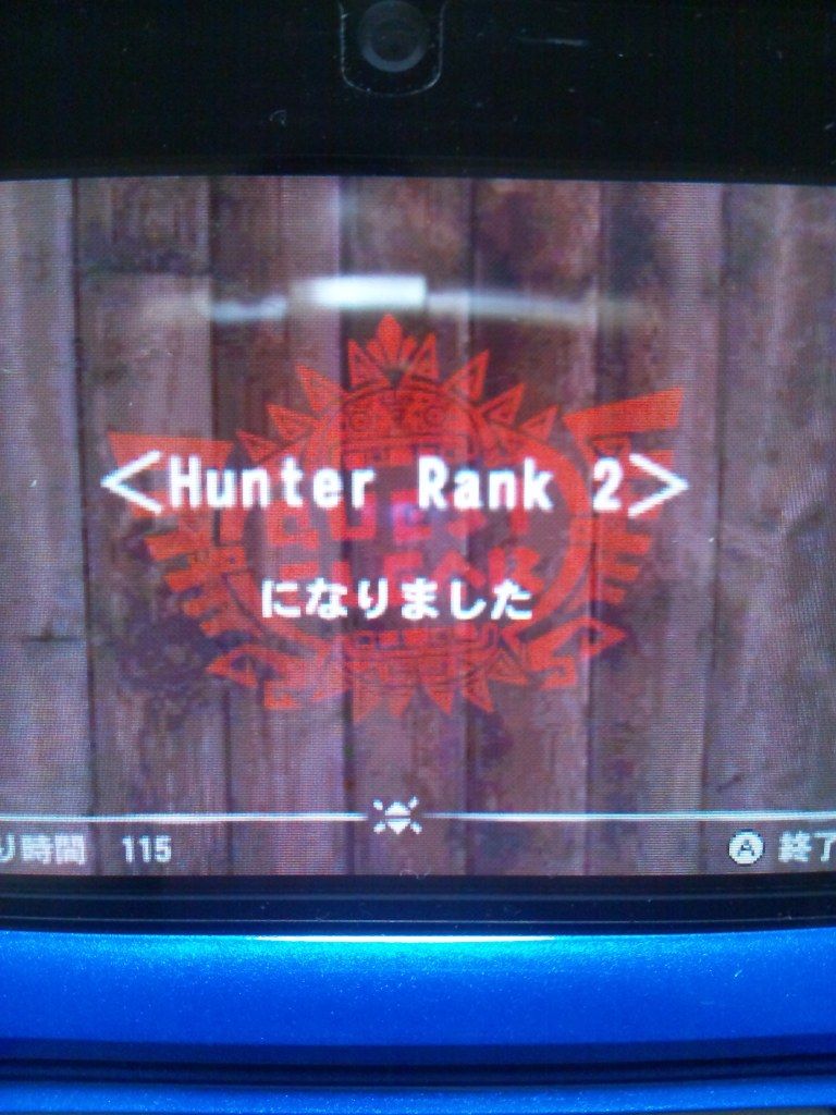 Bloom Blue Blossoms : MH4 HR2へ