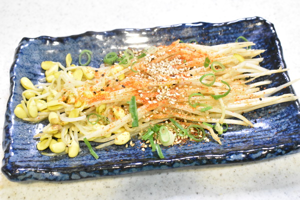 焼き豆もやし (5)