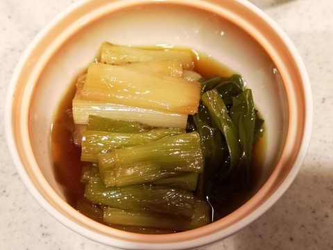 白ねぎのオイスターソース煮 (6)