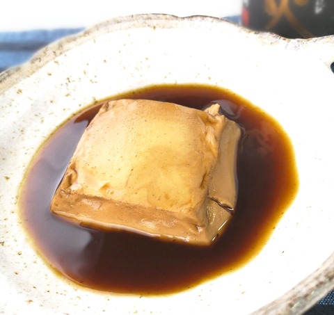 豆腐の出汁ソース煮 (1)