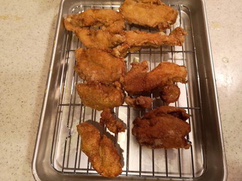 鶏むね肉のスパイス唐揚 (8)