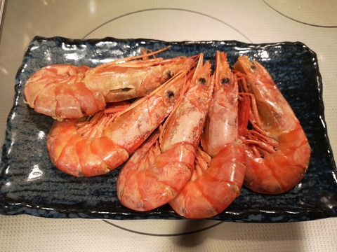 赤エビの含め煮 (9)