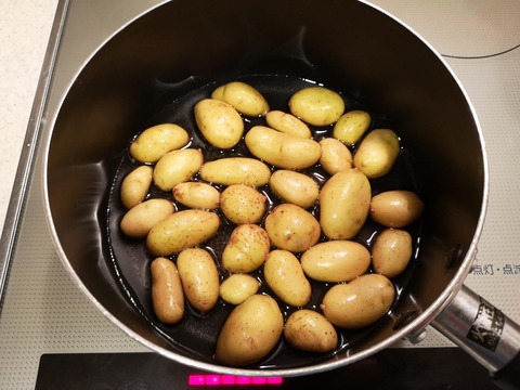 ころころ新じゃがの煮っころがし (3)