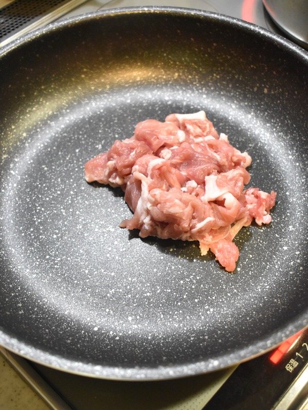 揚げ茄子と豚肉の味噌炒め (5)