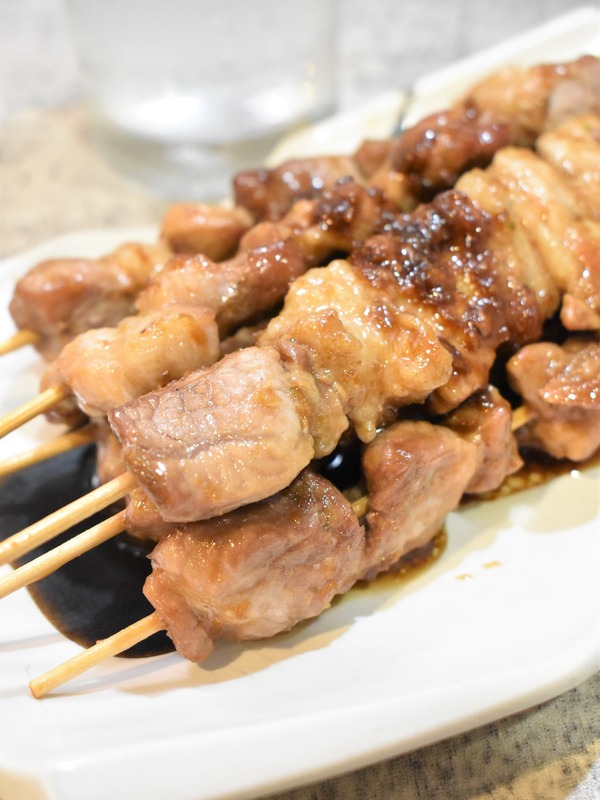 豚肩ロースの串焼き (1)