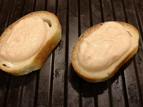 にんにく明太マヨトースト (4)
