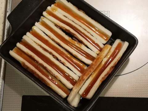 ちくわの焼肉風 (3)