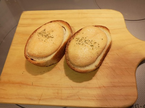 にんにく明太マヨトースト (6)