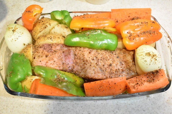 牛バラと野菜のシーズニンググリル (4)