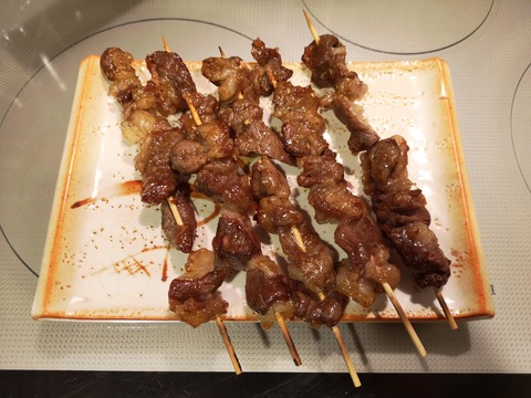 牛すじ串焼き (8)