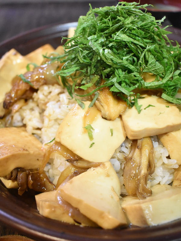 甘辛豆腐丼 (1)