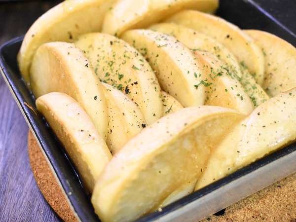 蕪の醤油焼き (1)