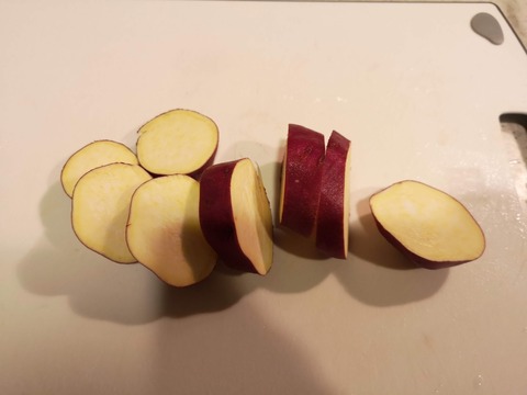 さつま芋のレモン煮 (2)