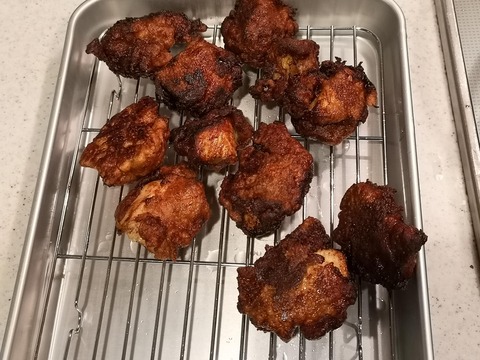 鶏むね肉の唐揚 (5)