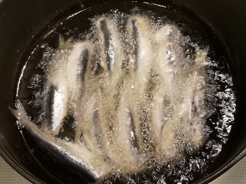 小鰯の唐揚 (5)
