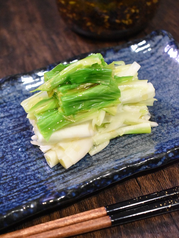 うるいの中華風おひたし (2)