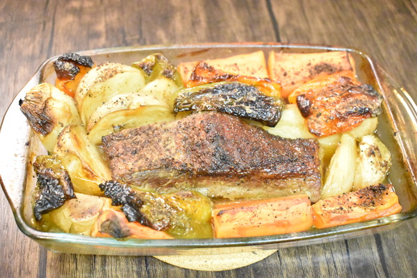 牛バラと野菜のシーズニンググリル (6)