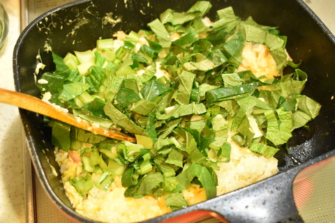 オイスターツナ炒飯 (5)