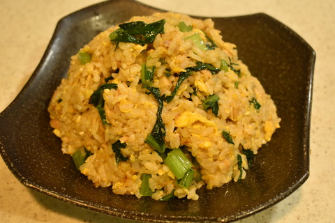 オイスターツナ炒飯 (7)