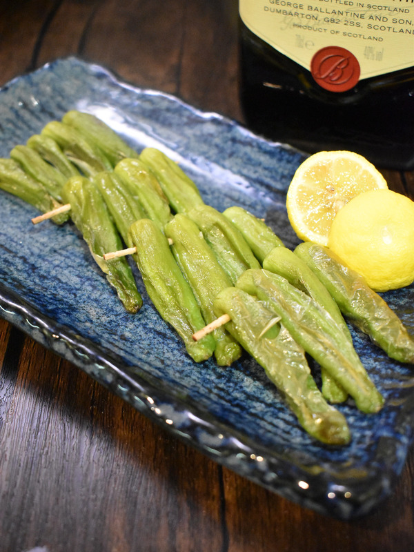 しし唐のやみつき焼き (2)