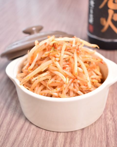 激辛にんにくもやし (1)