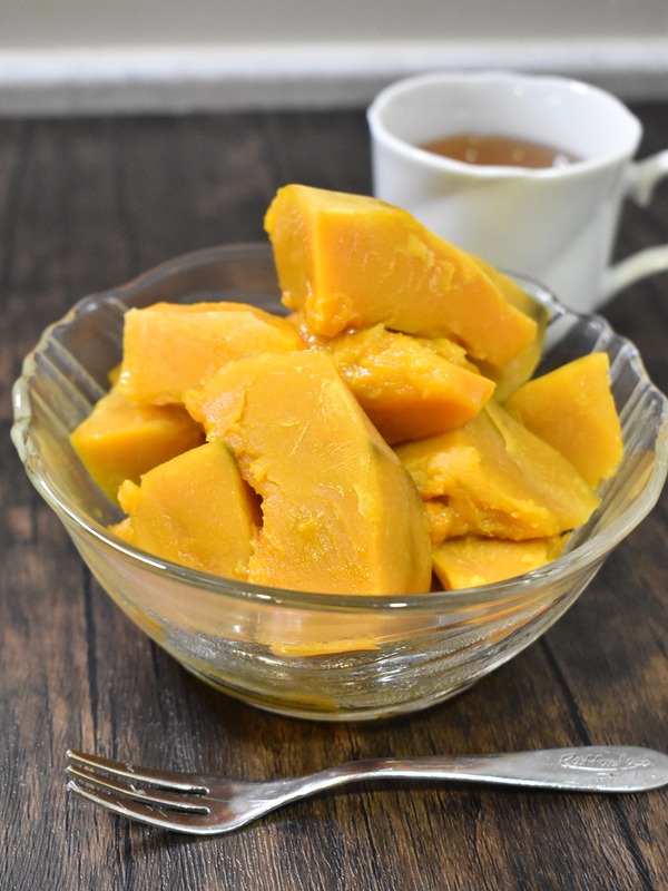 かぼちゃのレモンバター煮 (2)