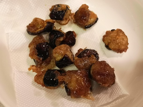 茄子の唐揚 (7)