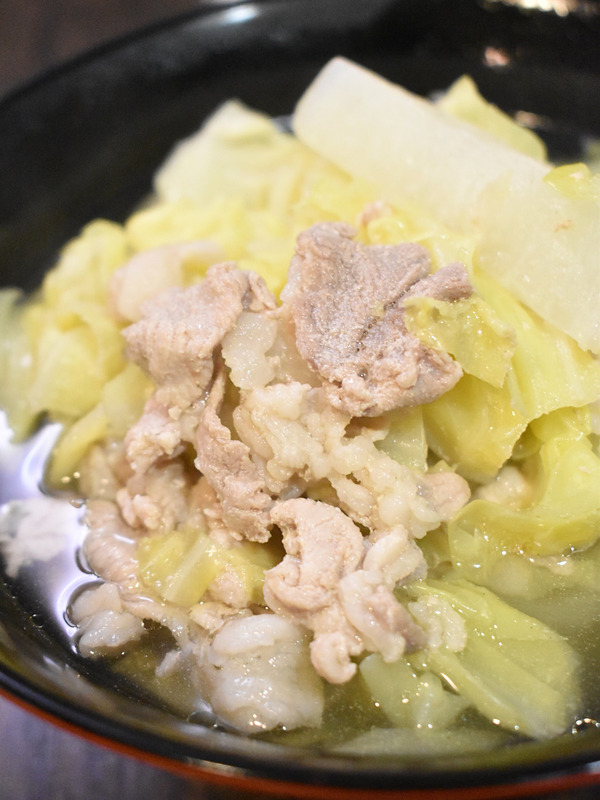 お野菜たっぷり昆布茶スープ (1)