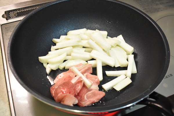 大根と豚肉のおかか炒め煮 (3)