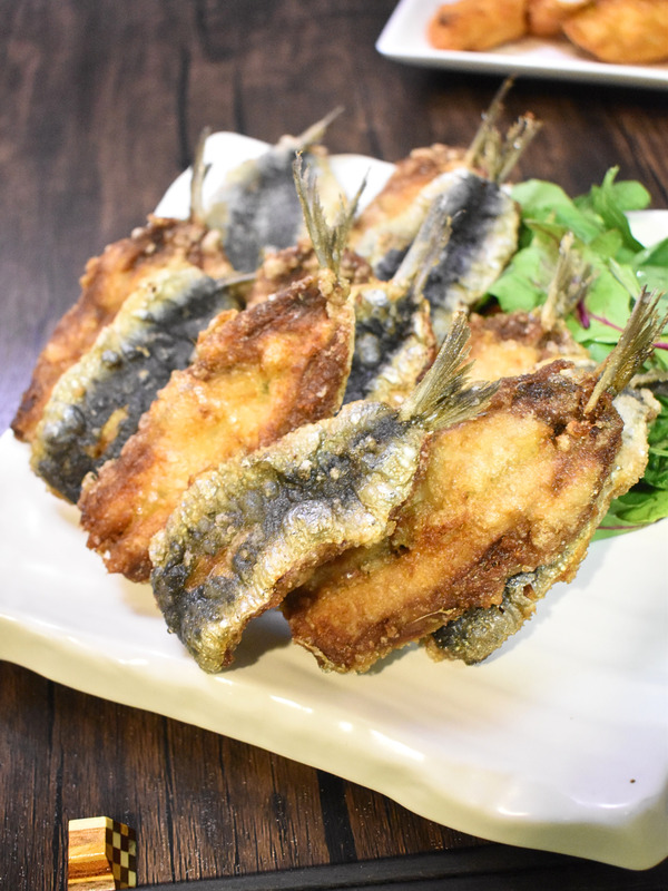 鰯の生姜唐揚げ (2)