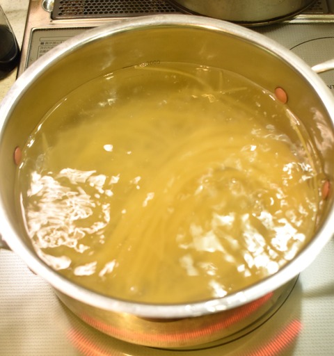 しめじの和風パスタ (5)