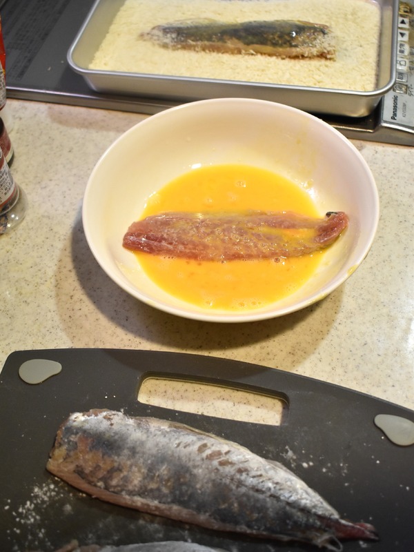 大き目アジフライ (6)