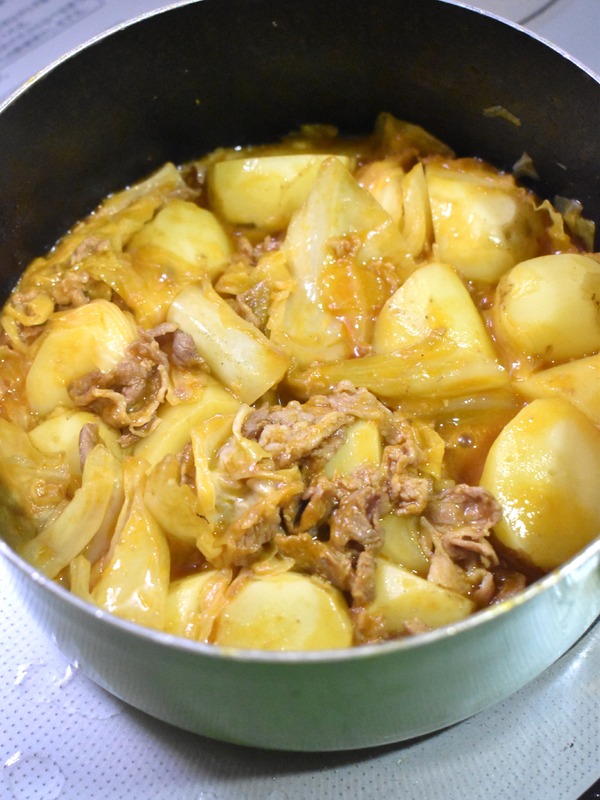 豚肉とじゃがいものケチャップ炒め煮 (7)