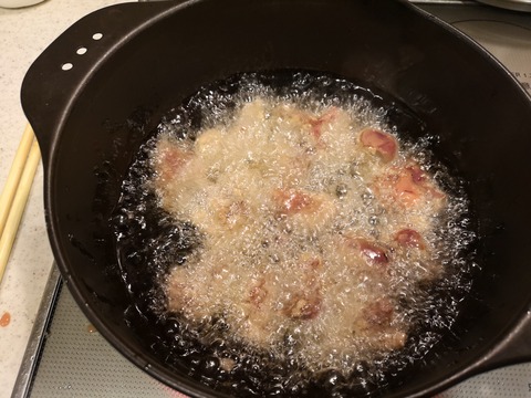 鶏レバーの唐揚 (6)