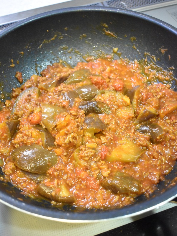 茄子ミートトマト (6)