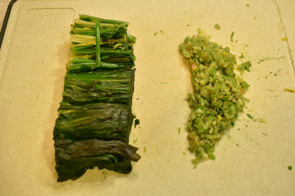 ほうれん草の濃厚お浸し (3)
