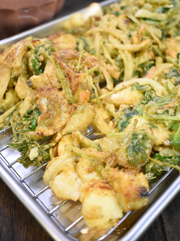 海鮮かき揚げ (2)