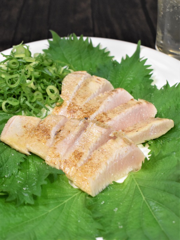 鰤の燻製炙り (2)